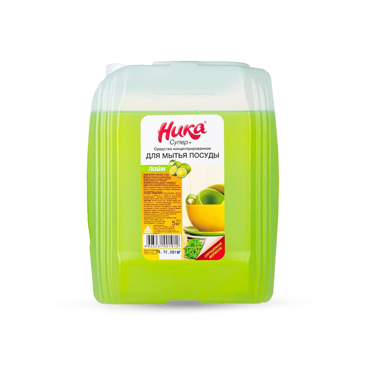 Ср-во для мытья посуды Ника-Супер Плюс нейтральное 5кг (4)
