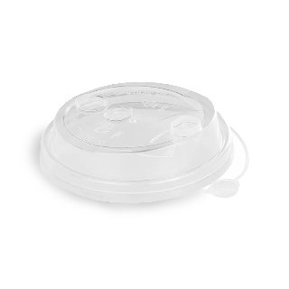 Крышка пластиковая d=80 с закрыв носиком прозрачная Перинт PP (40/1200)