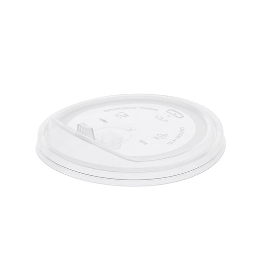 Крышка пластиковая d=90 с клапаном прозрачная тип Ж арт.3015П (50/1000)