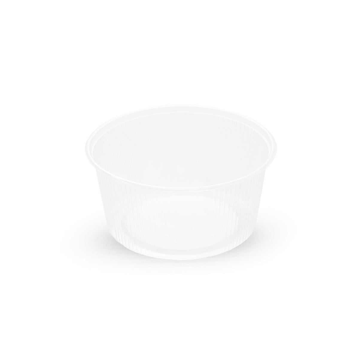 Сметанник прозрачный 250мл без крышки PP УпаксЮнити (50/1000)