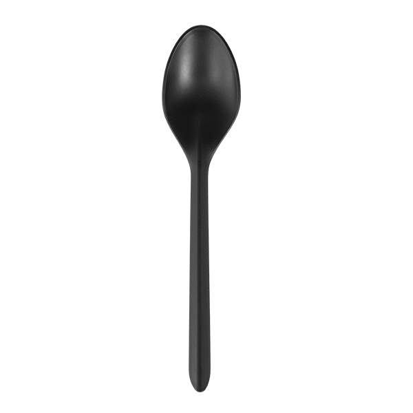 Ложка cтоловая 173,5мм матовая черная PP 4033 (50/1000)
