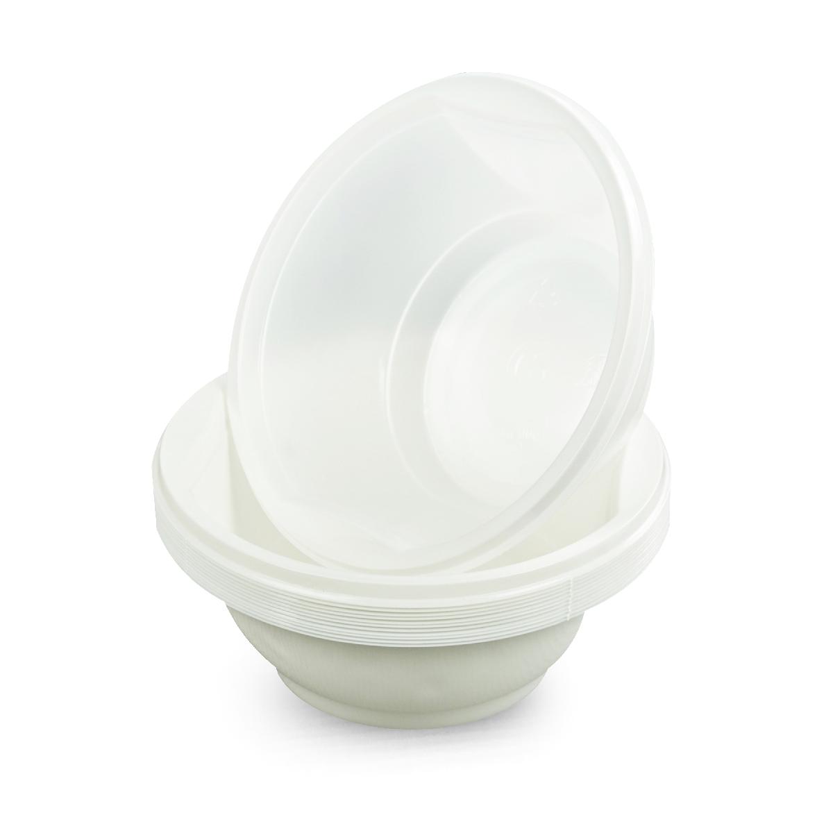 Миска пластиковая суповая 475мл "Диапазон" (50/1000)