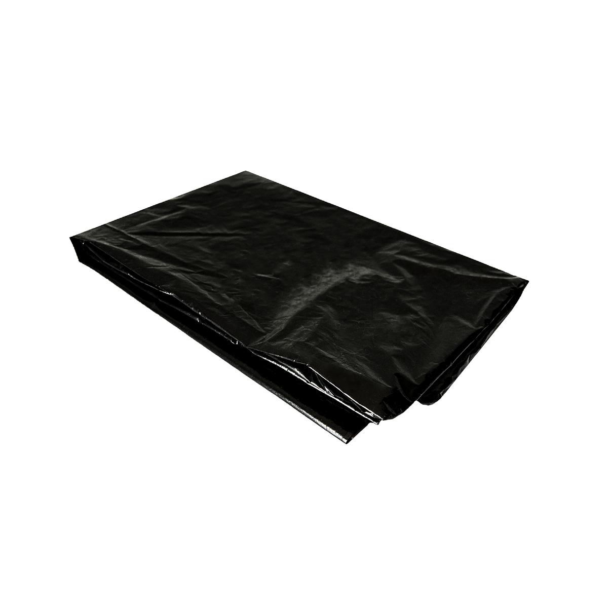 Мешки для мусора в пласте ПВД 160л 60мк 90*110см черные (50)