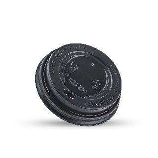 Крышка пластиковая d=80 черная ПР TLS (H) (100/1000)