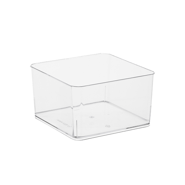 Контейнер фуршетный квадратный 350мл 97*97*55мм 5090 (156)