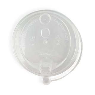 Крышка пластиковая d=80 с закрыв носиком прозрачная PP 3002П  (50/1000)