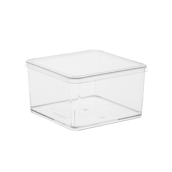 Контейнер фуршетный квадратный 350мл 97*97*55мм 5090 (156)
