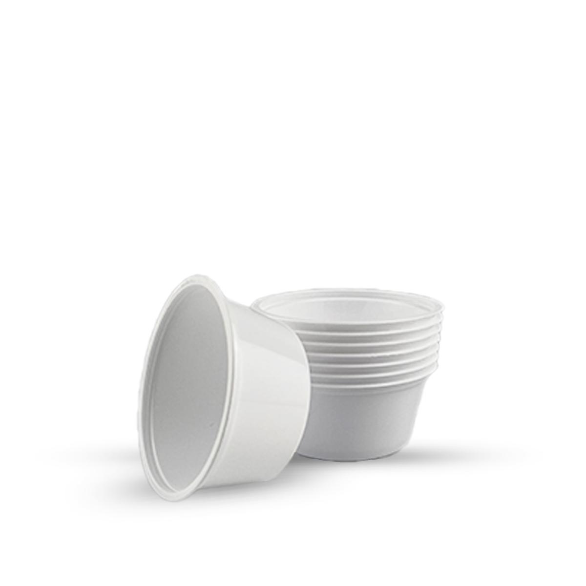 Соусник белый под запайку 80мл "Перинт" (50/1100)