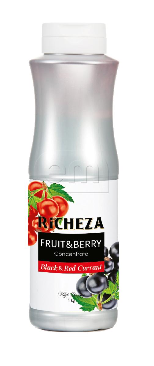 Концентрат "Richeza" черная смородина-красная смородина 1кг (6)