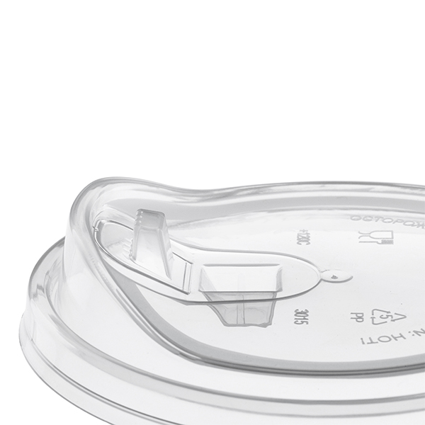 Крышка пластиковая d=90 с клапаном прозрачная тип Ж арт.3015П (50/1000)