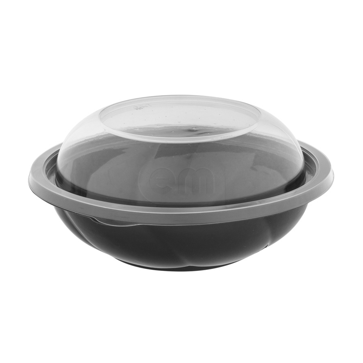 Крышка для контейнера СпК190 d194 прозрачная PET (75/300)