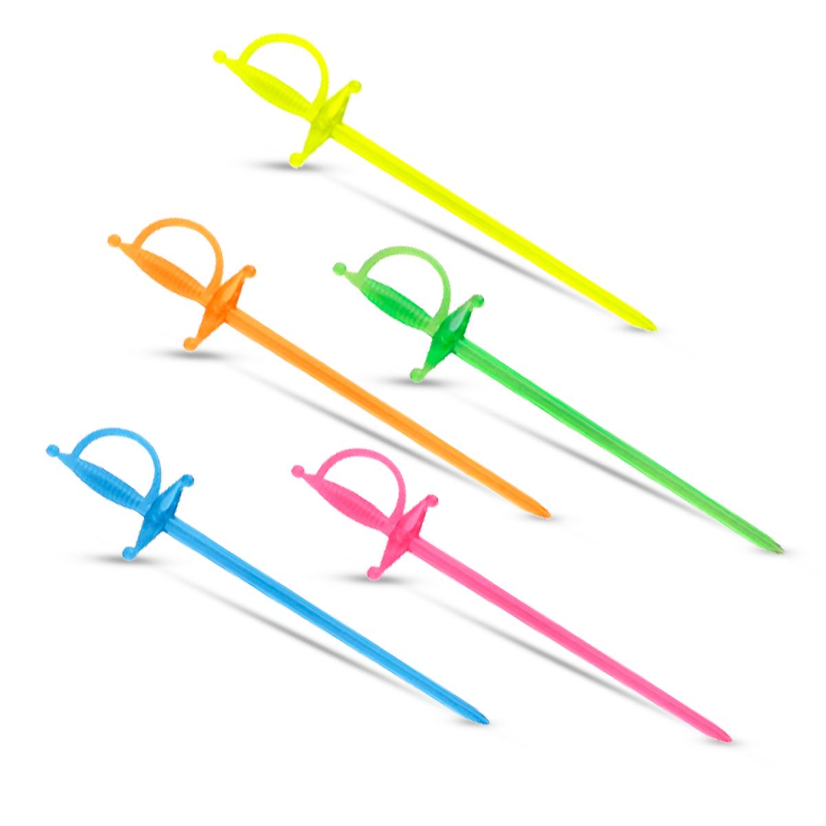 Пика декоративная пластиковая "Меч" (20)