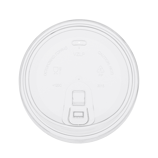 Крышка пластиковая d=90 с клапаном прозрачная тип Ж арт.3015П (50/1000)