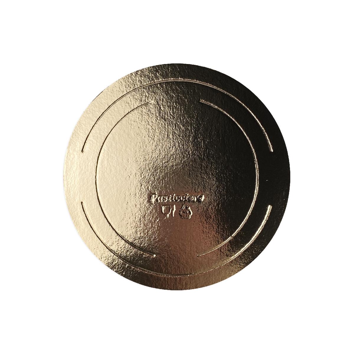 Подложка ламинированная золото/жемчуг 3,2мм 36см 10шт ForGenika