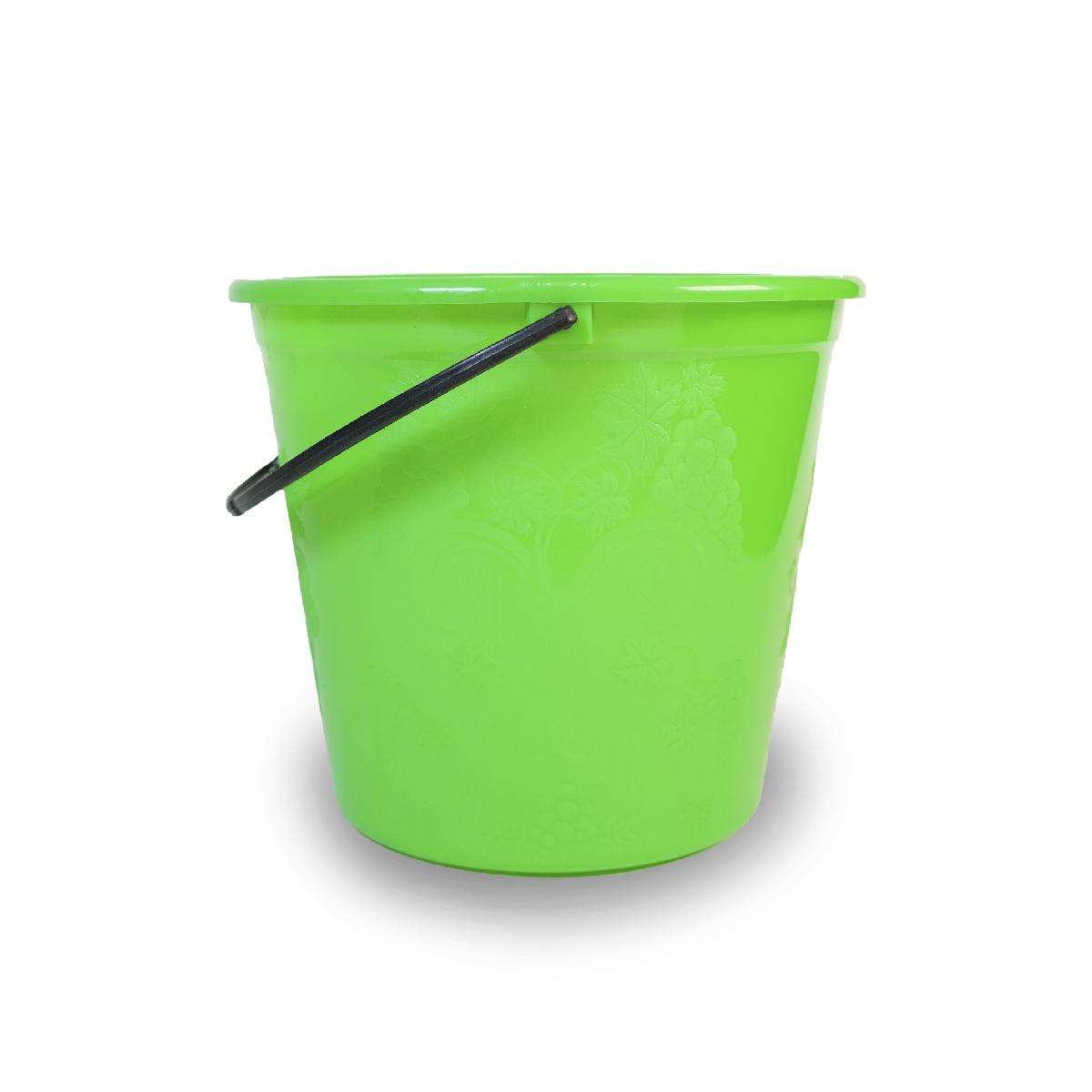 Ведро 6л без крышки зеленое