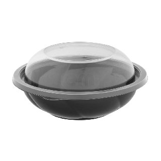 Крышка для контейнера СпК190 d194 прозрачная PET (75/300)