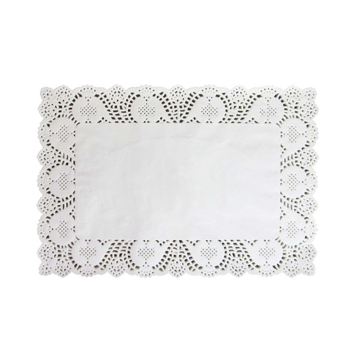 Салфетки ажурные прямоугольные 25*35см 250шт (8)