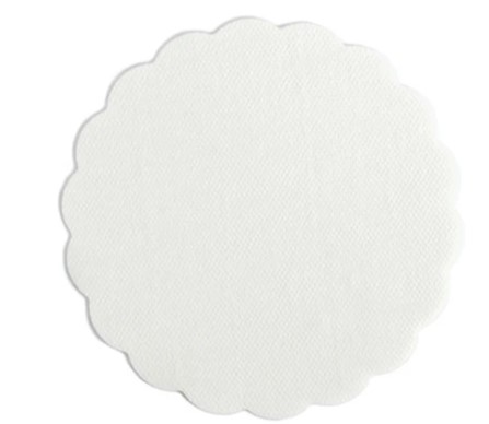 Костеры премиум 9см Airlaid (Duni) белые 1000шт 55101 (9)