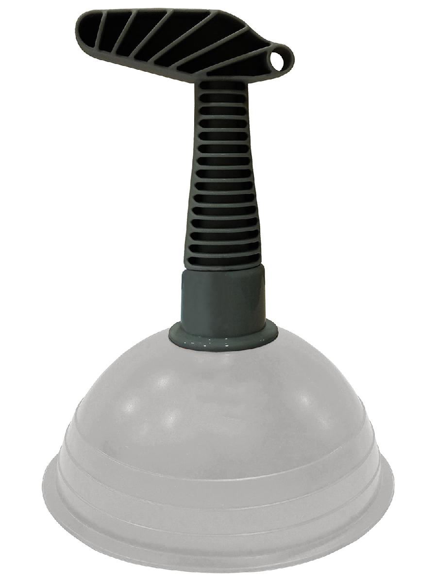 Вантуз резиновый 130x130x175мм  "Etna" серый (9)