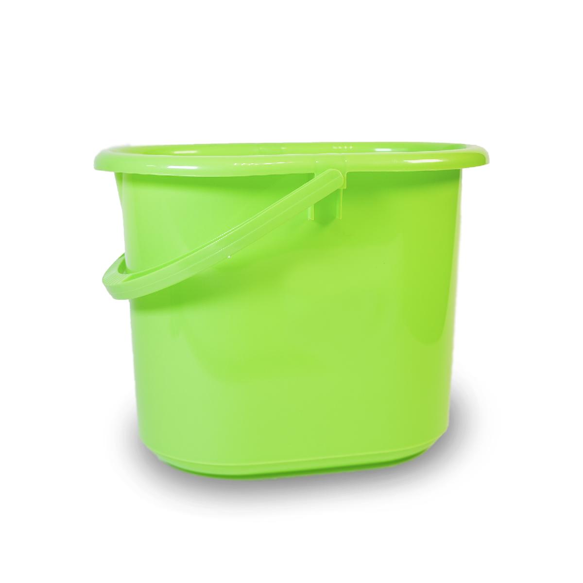 Ведро пл 11,0л б/кр овал салат 34х24х26см (М-П) М2422