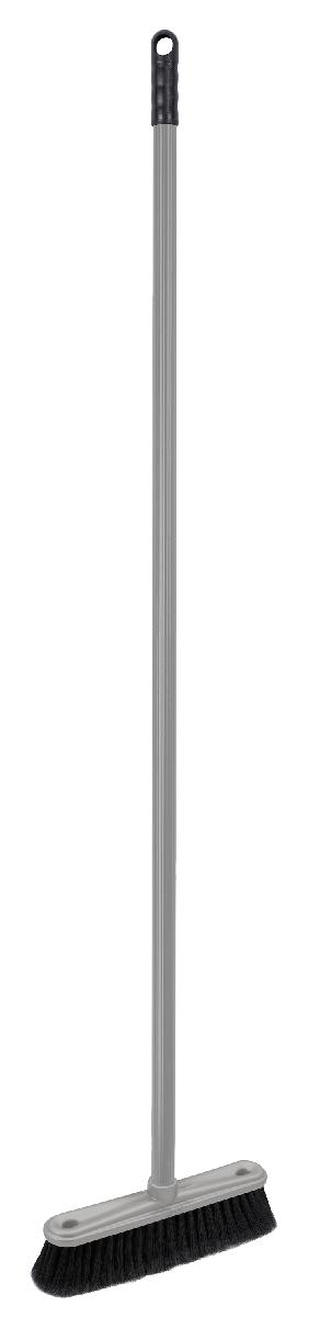 Щетка для пола с черенком  L280мм "Etna" серый (24)