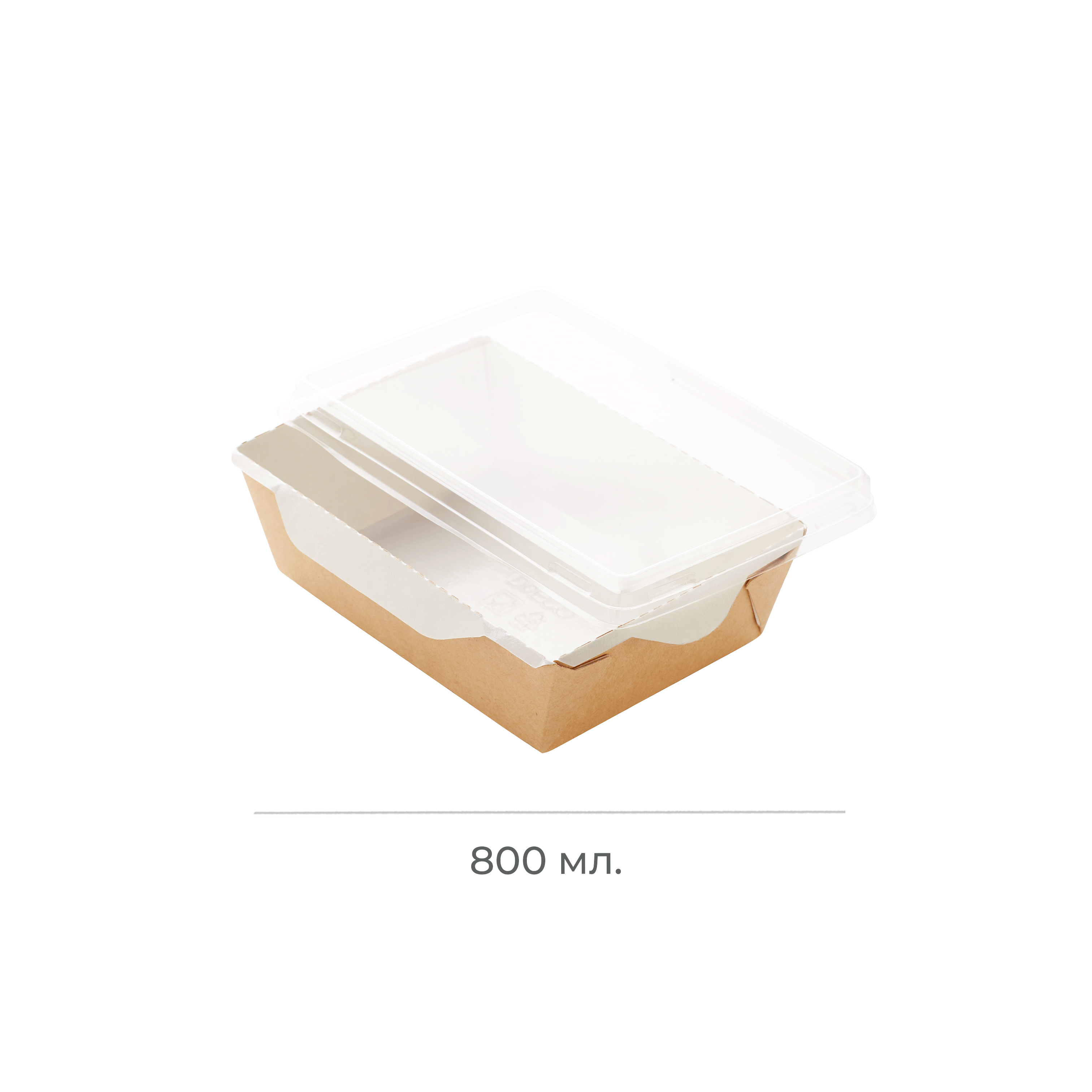Крышка для контейнера OSQ OpSalad 800мл (50/400)