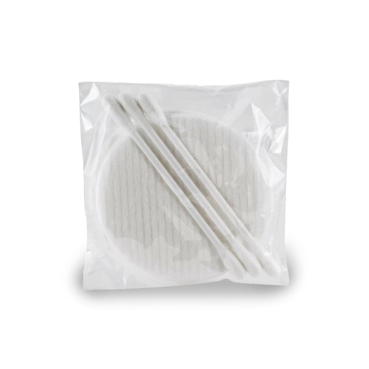 Косметический набор:ватные диски(2)+палочки(3) в упк.зиплок (50/500)