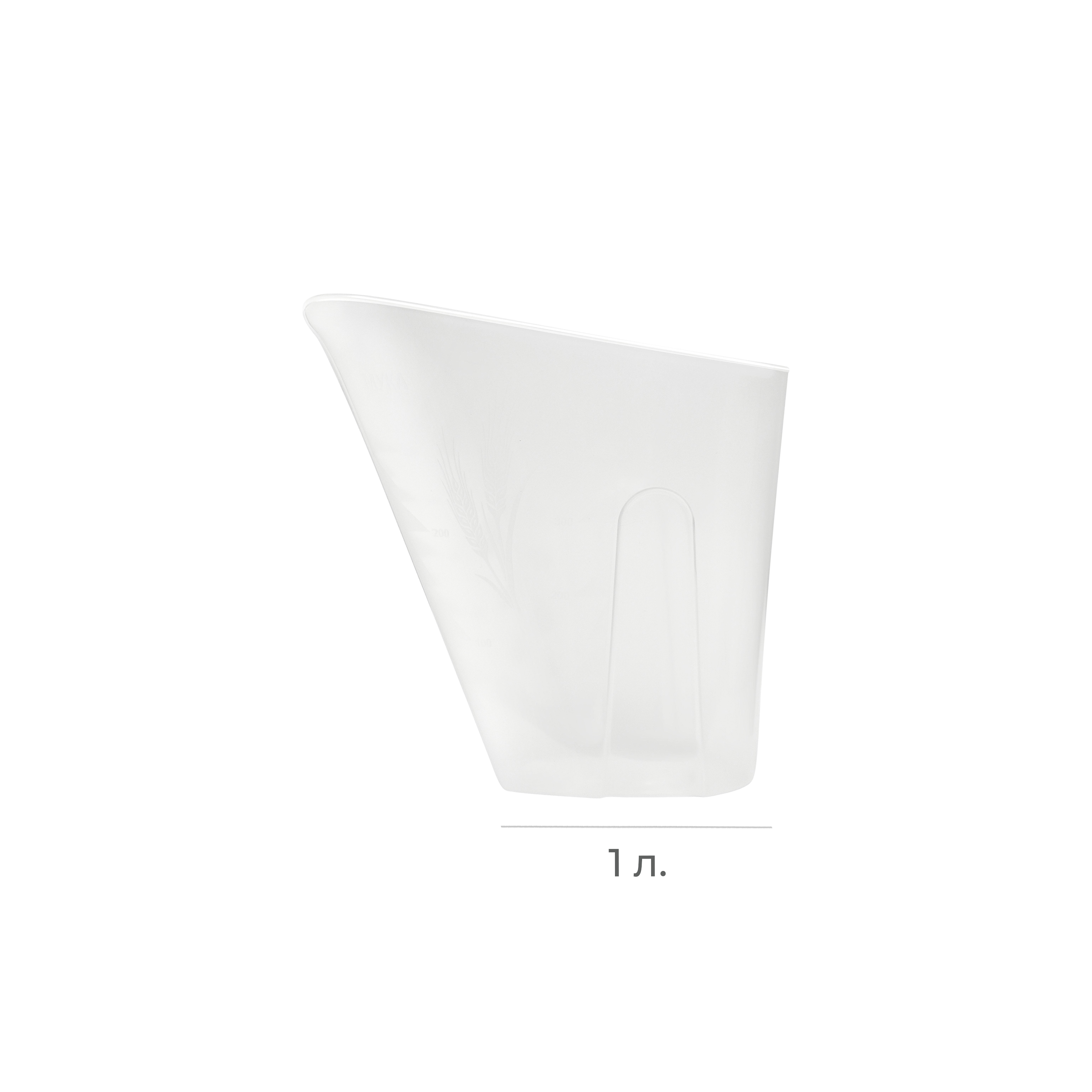 Стакан мерный 1л прозрачный пластик 184×96×186мм Sugar&Spice Honey