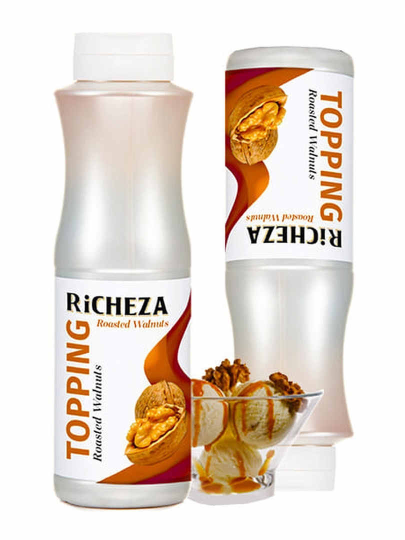 Топпинг "Richeza" грильяж (грецкий орех) 1кг (6)