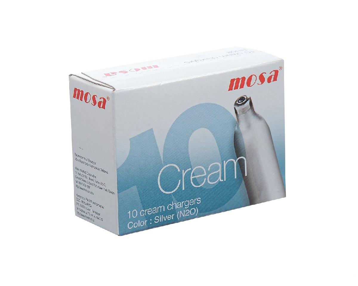 Баллон для сифона для сливок N2O 10шт Mosa (36)