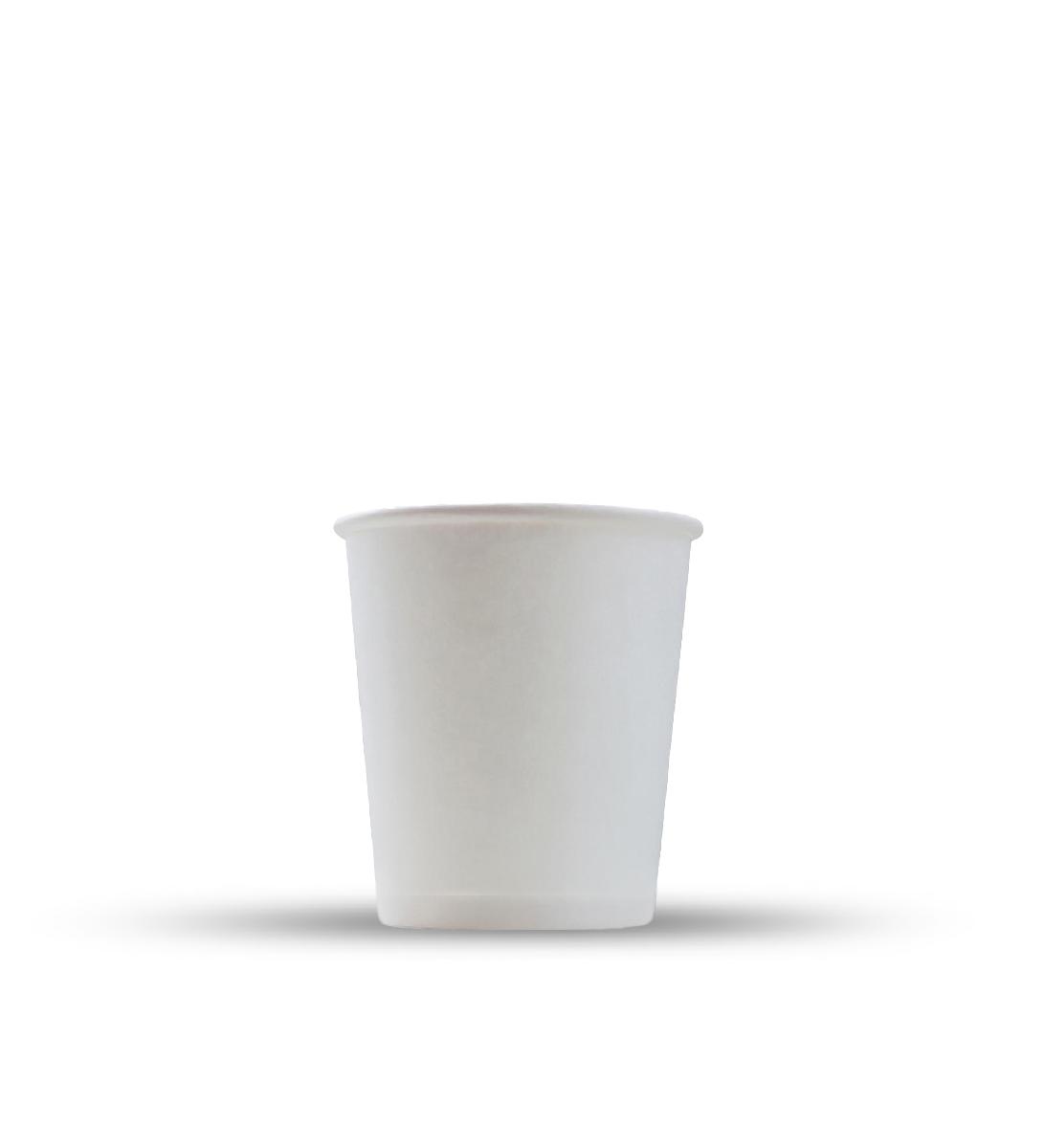 Стакан картонный 150-180мл белый d=70 вендинговый (100/3000)