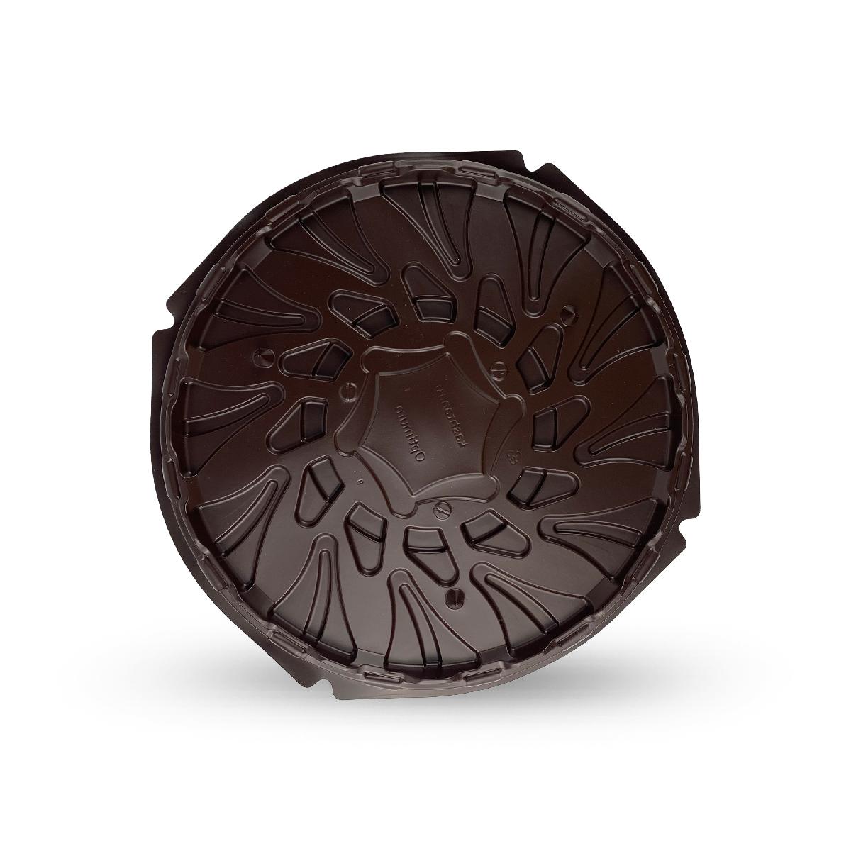 Дно для торта УК-290Н коричневое 248мм (10/400)