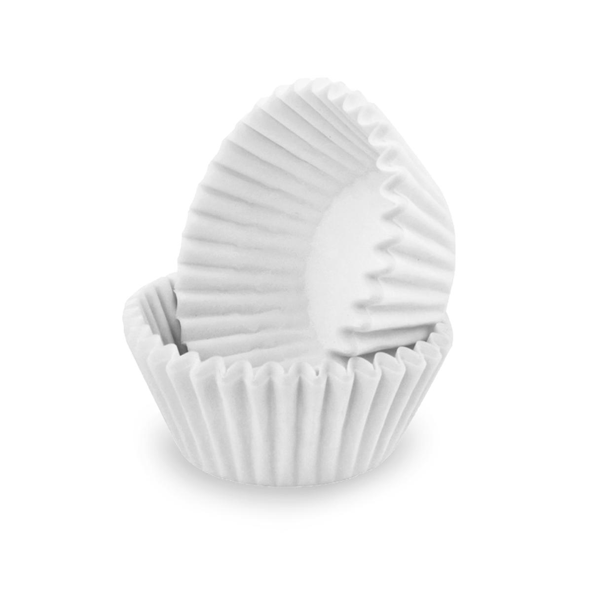 Тарталетки бумажные круглые белые 50*35мм (1000/15000)