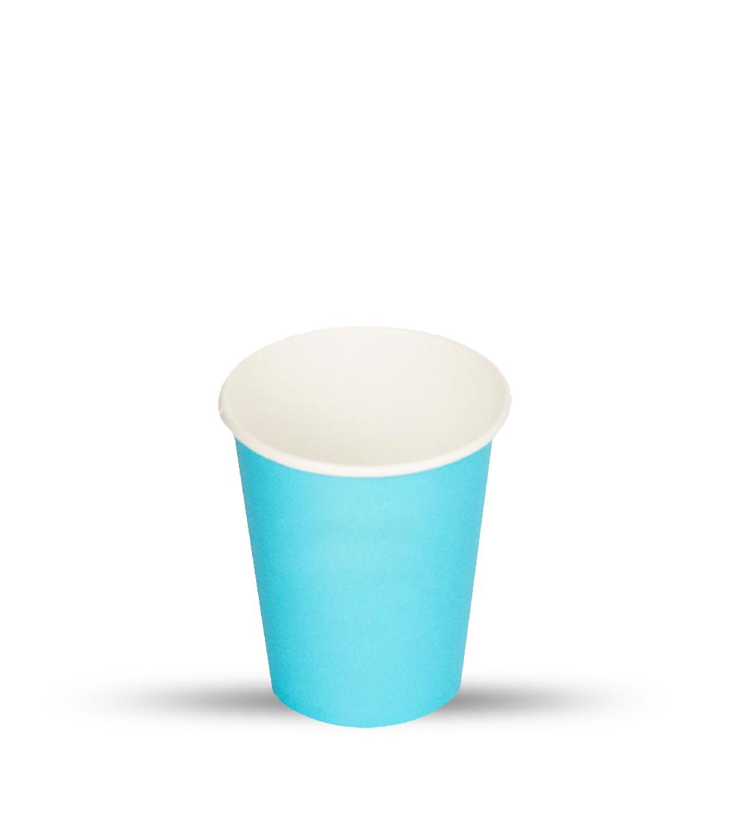 Стакан картонный 300мл Тиффани голубой d=90 (50/800)