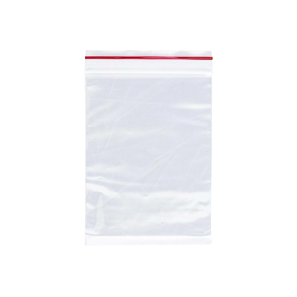 Гриппер (пакеты с зип лок насечкой) 65мкм 20*30см прозрачный ПЕТ/ПЕ (100/2000)