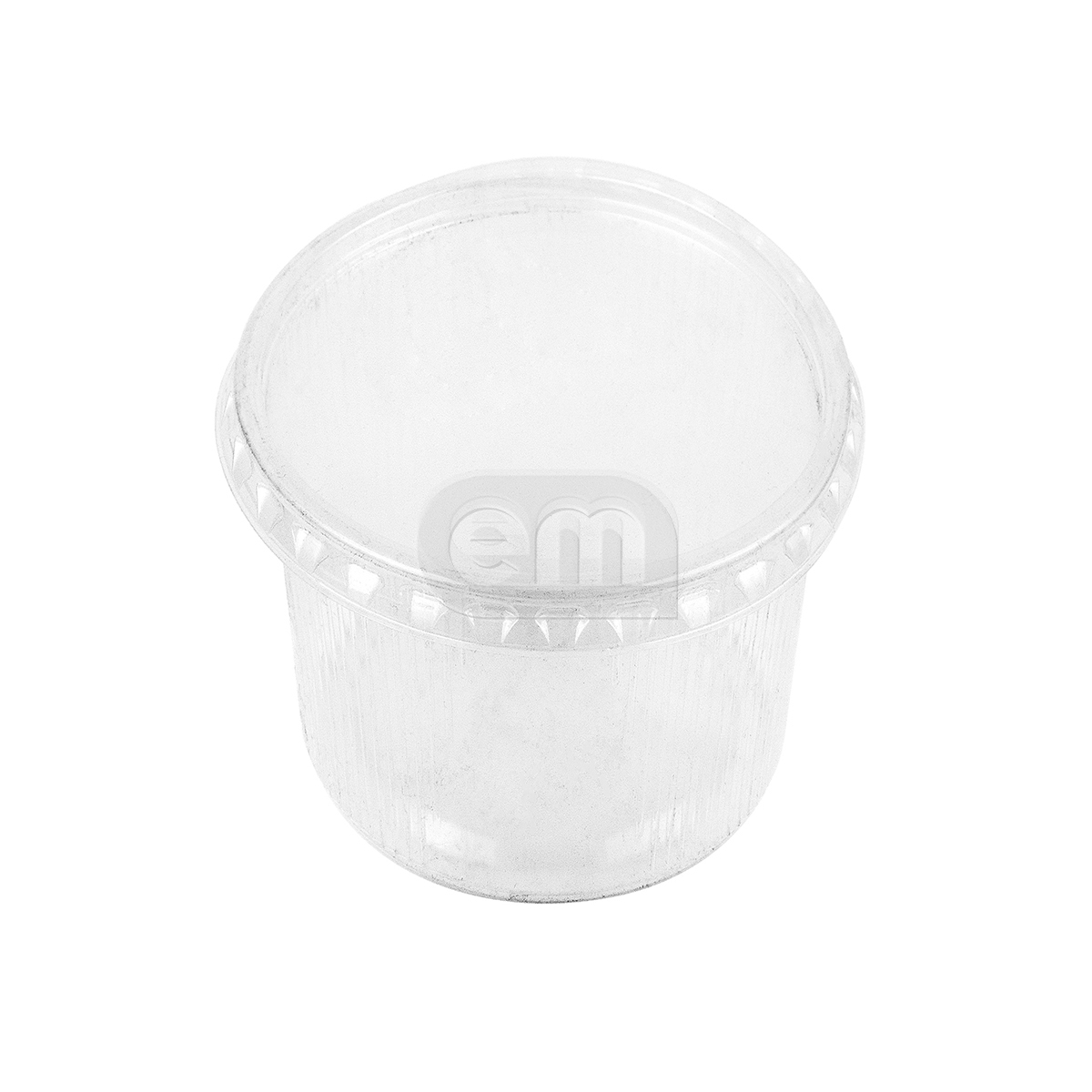 Сметанник прозрачный 500мл с крышкой PP УпаксЮнити (50/1000)