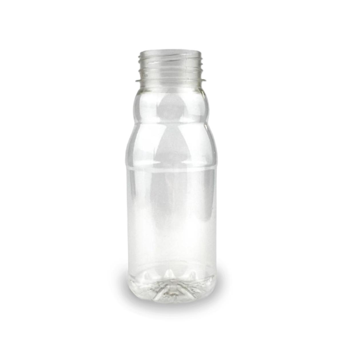 Бутылка ПЭТ 0,25л горло 38мм (широкое) прозрачная БЕЗ крышки (171)