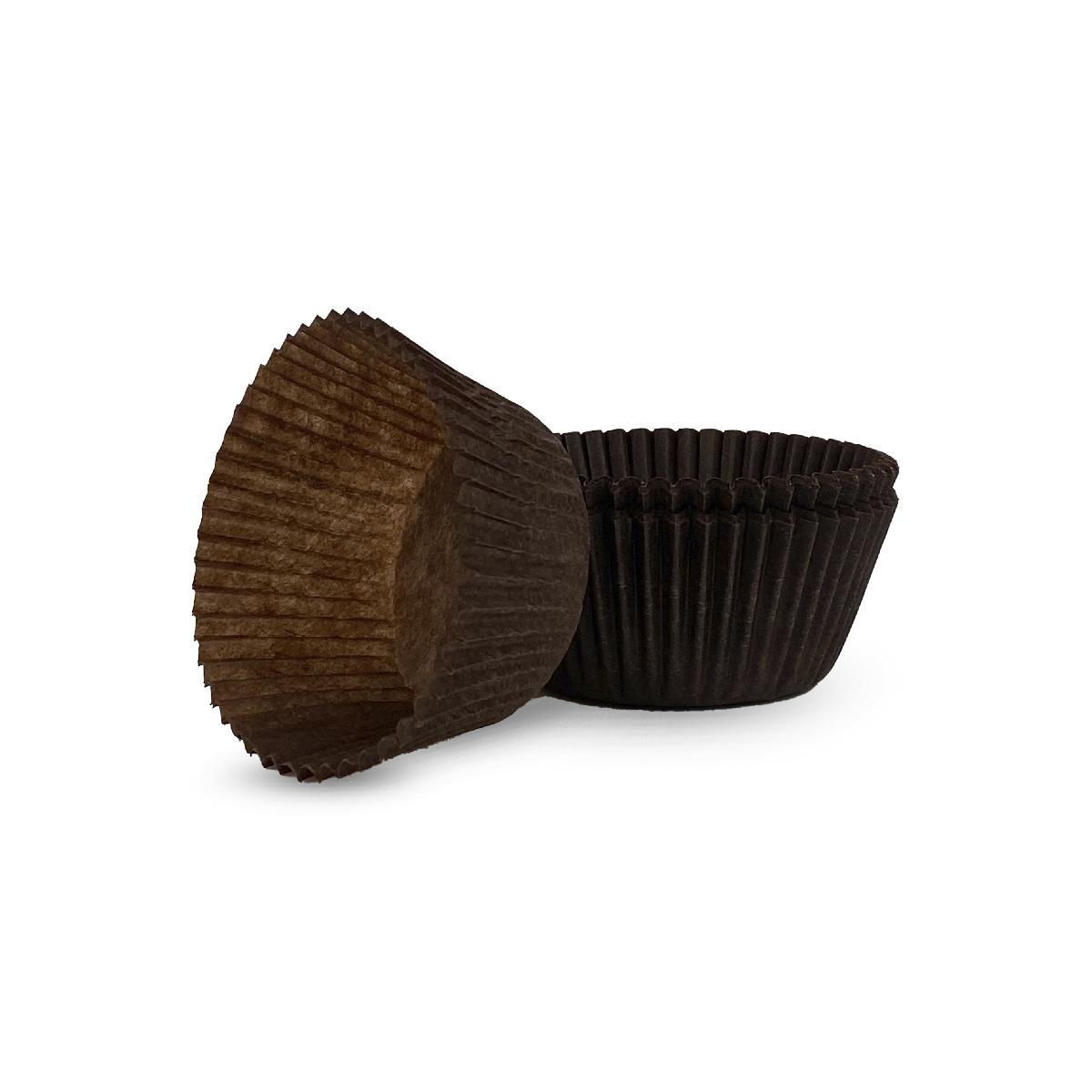 Тарталетки бумажные круглые коричневые 45*26мм (2000/20000)
