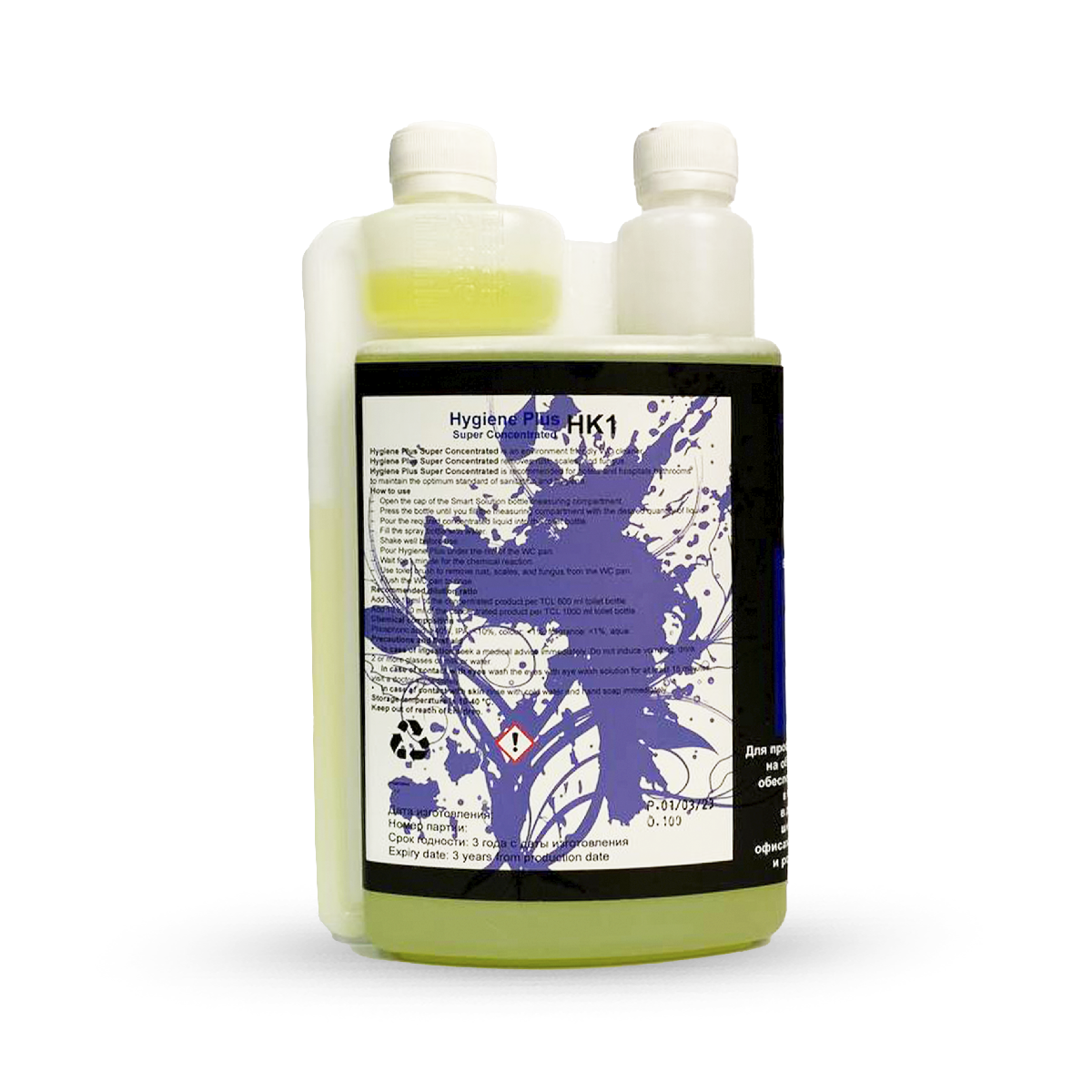 Hygiene Plus Super Concentrated - Суперконцентрат для чистки туалетов  1л TCL НК-1 (5)