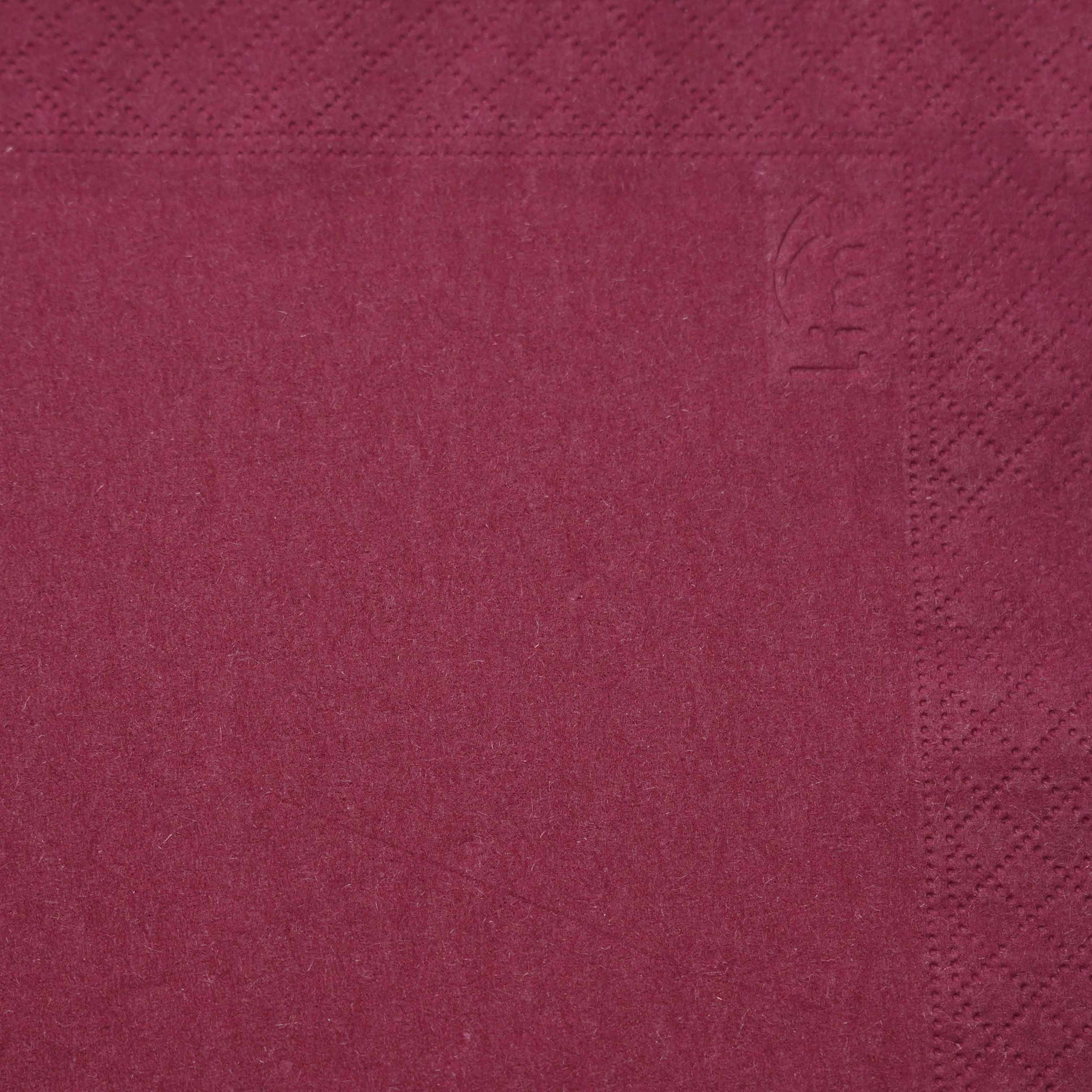 Салфетки бумажные 2-слойные 33×33см 125шт бордовые "Lime" 740400 (16)