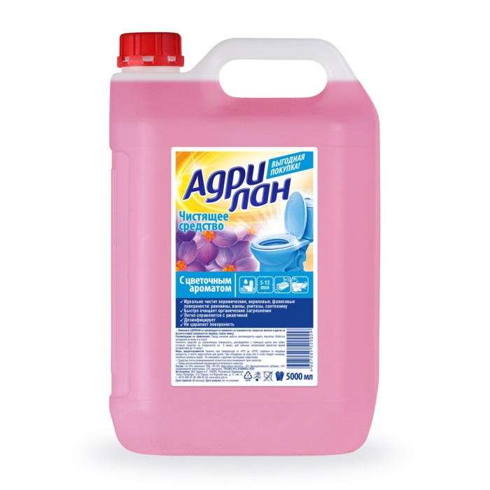Чистящее ср-во для сантехники "Адрилан" 5л (3)