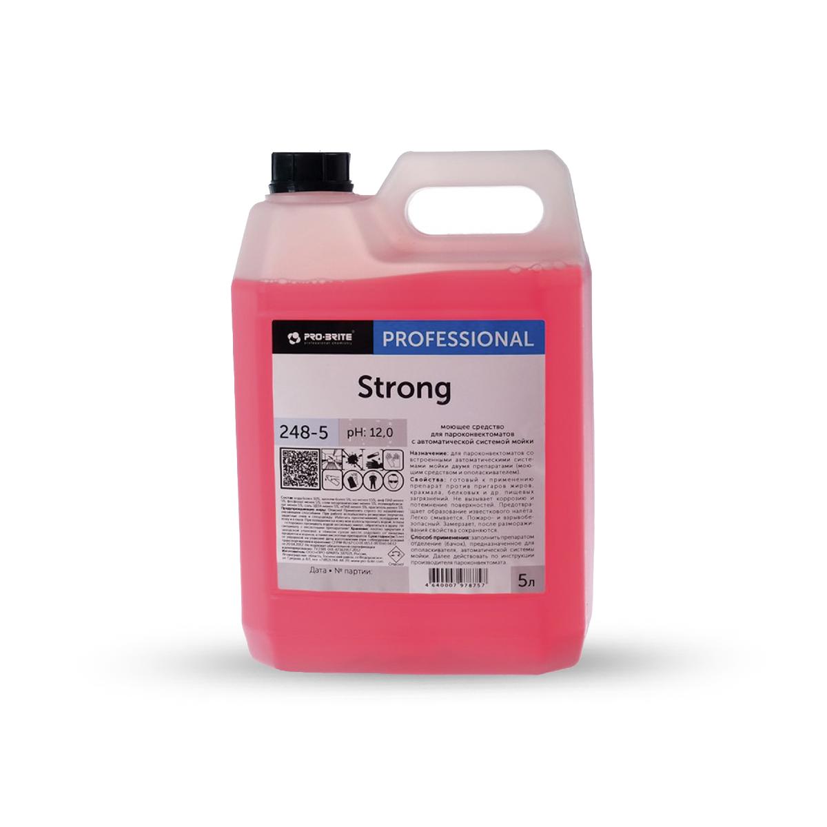Средство моющее для пароконвектоматов с авт. сист. "Pro-brite strong" щелочное 5л 248-5 (4)