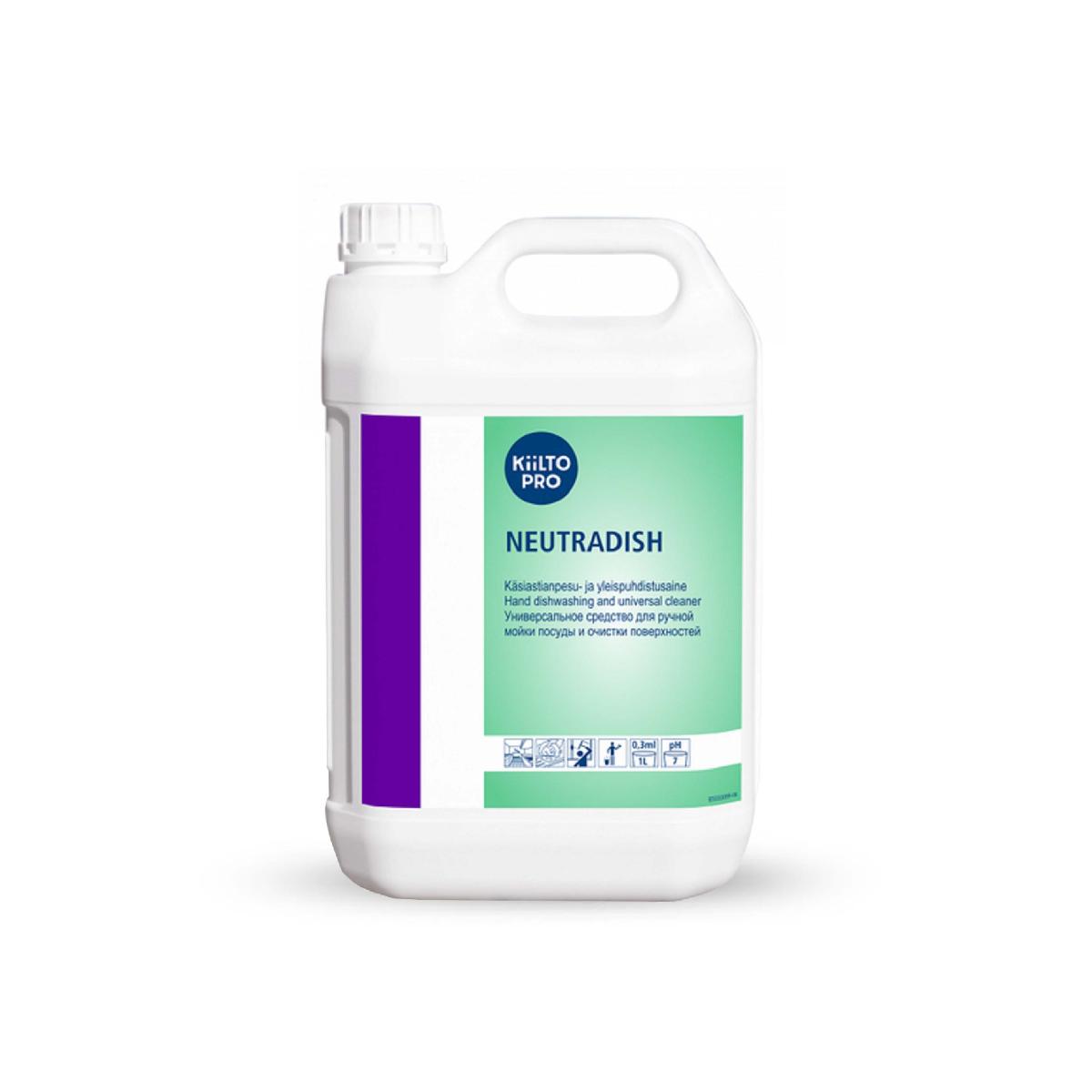Ср-во для мытья посуды "Kiilto Neutradish" концентрат 5л