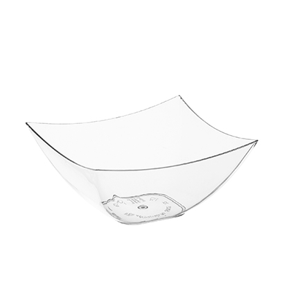 Чашка-мини фуршетная Квадрат 90 мл прозрачная 70*70*35мм 5023П (25/500) 