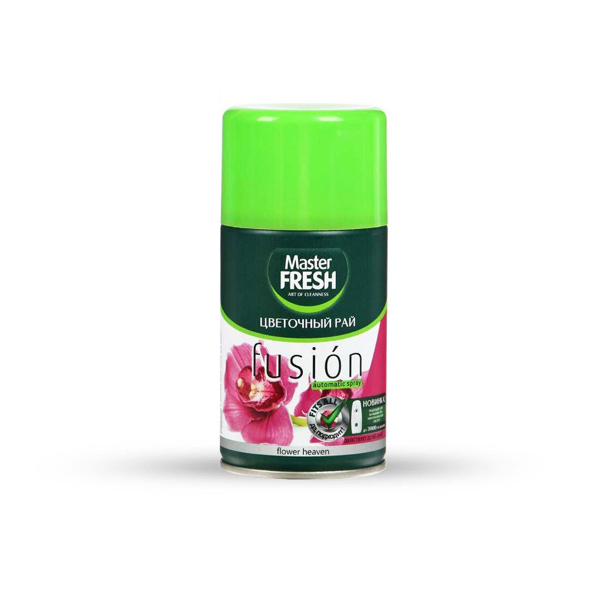 Освежитель воздуха сменный блок Цветочный рай Master Fresh совместим с AirWick 250мл (12)