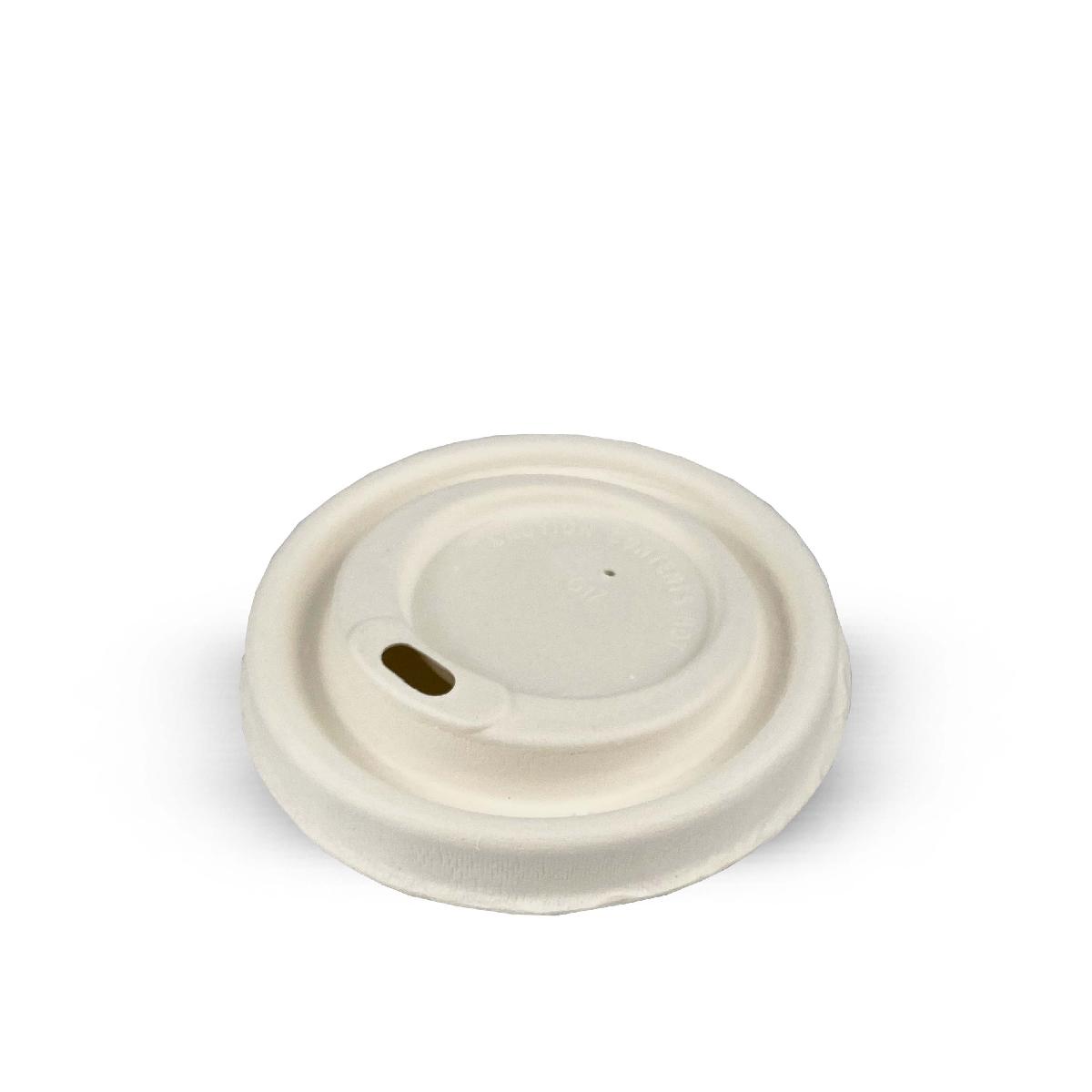 Крышка из сахарного тростника для стаканов d=80 L074 (50/1000)