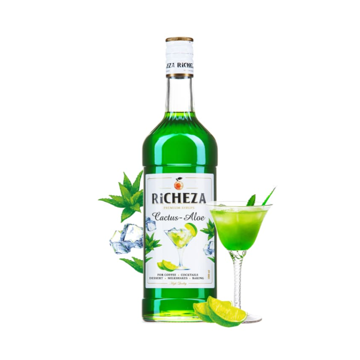 Сироп "Richeza" кактус-алоэ 1л (6)