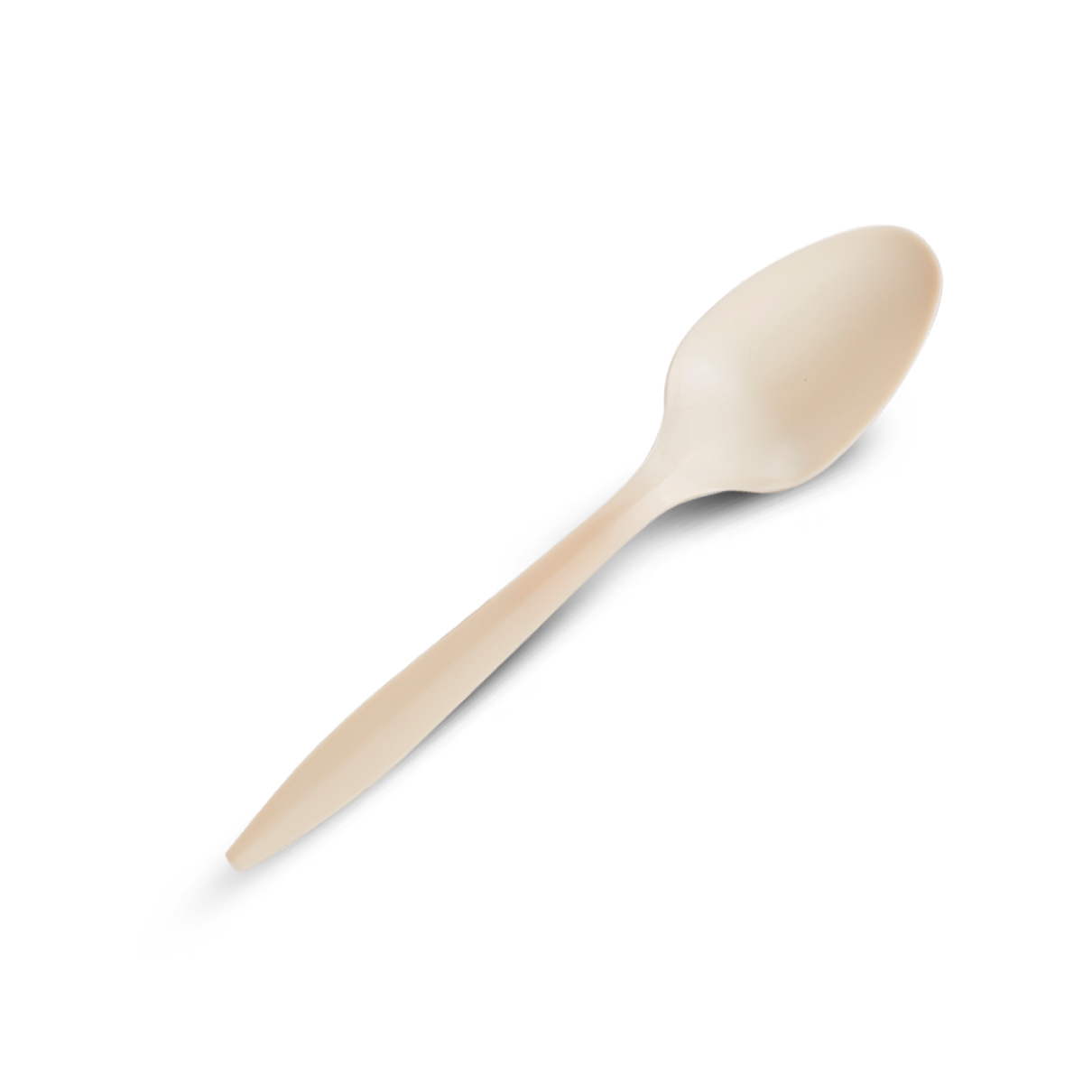 Ложка из кукурузного крахмала бежевая 150мм 4037беж (50/1000)