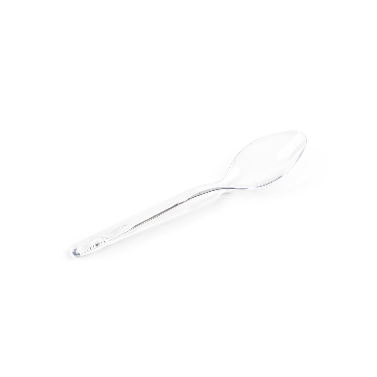 Ложка-мини фуршетная 100мм прозрачная 5020П (50/1500)