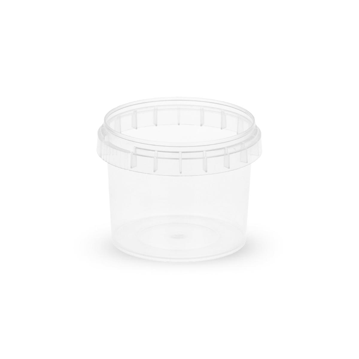 Контейнер круглый d69мм 120мл с крышкой прозрачный PP Петрополимер Б3020 (650)